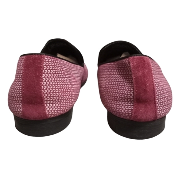 Asher Green Genuine Men's Leather Wine Loafer Size 12 - Picture 13 of 14